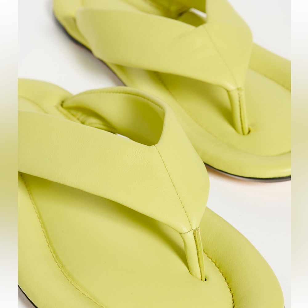 Dasha apple nappa leather sandals